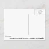 familia de turistas 2 briefkaart (Achterkant)