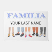Familia welkom deurmat (Voorkant)