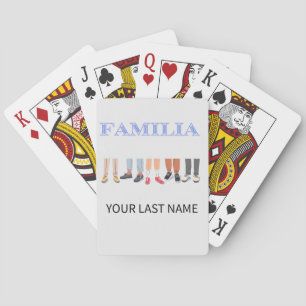 Familia welkomsthorloge pokerkaarten