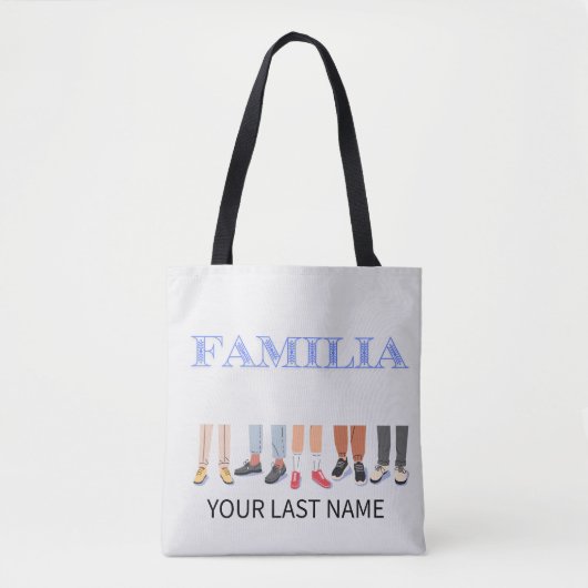 Familia welkomsthorloge tote bag (Voorkant)