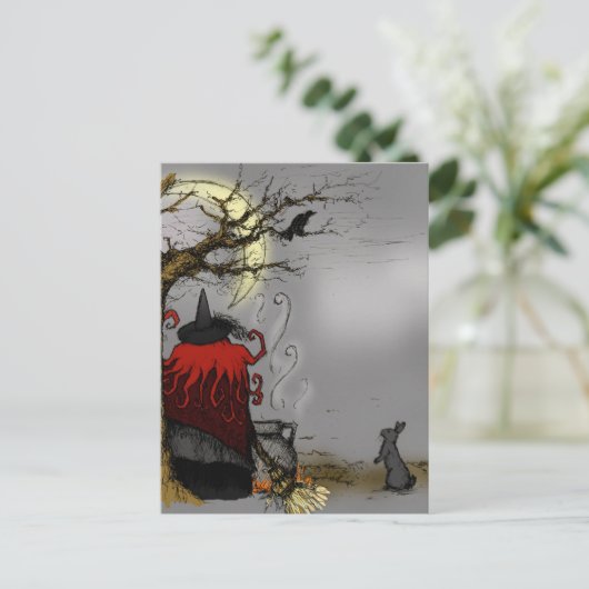 FAMILIAR HALLOWEEN BRIEFKAART (Staand voorkant)