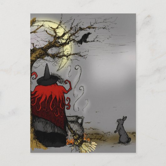 FAMILIAR HALLOWEEN BRIEFKAART (Voorkant)