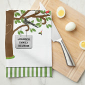 Familiarie Reünie Theedoek (Quarter Fold)