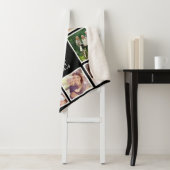 Familie 10 Foto Collage Black Sherpa Deken (In situ)