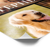 Familie 10 Fotocollage Naam Eenvoudig Foto Afdruk (Hoek)