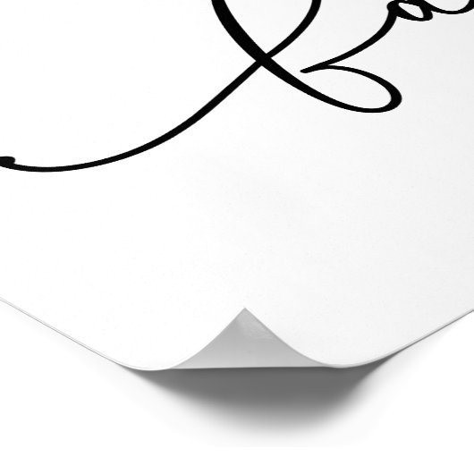 Familie 16x20 3 Fotocollage Poster (Hoek)