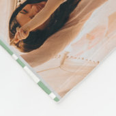 Familie 18-Photo Collage Patchwork Quilt Style Fleece Deken (Hoek)