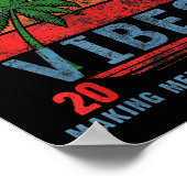 Familie 2025 Vibes Familie Reünie Vakantie Maken M Poster (Hoek)