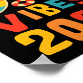 Familie 2025 Vibes Familie Reünie Vakantie Maken M Poster (Hoek)