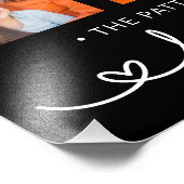 Familie 3 het Malplaatje van de Foto Persoonlijk M Foto Afdruk (Hoek)