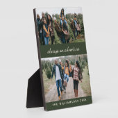 Familie 4 de Naam van de Douane van de Collage van Fotoplaat (Zijkant)