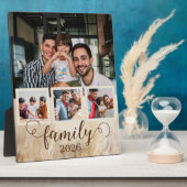 Familie 4 Fotocollage Twee vaders Fotoplaat (Zijkant)