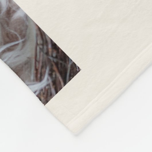 Familie 4 foto's Collage Ouders Kinderen Fleece Deken (Hoek)