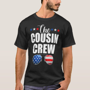 Familie 4 juli overeenkomend met neef - bemanning t-shirt
