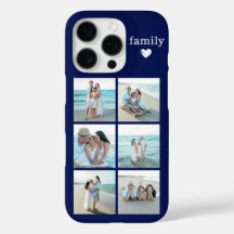 Familie 6 Foto Navyblauw