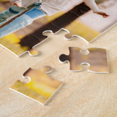 Familie 6 Fotocollage Minimaal Eenvoudig Legpuzzel (Zijkant)