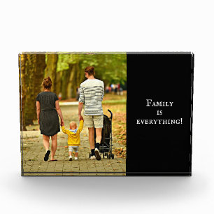 Familie aangepaste foto