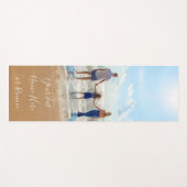 Familie - Aangepaste foto en tekst - Uw eigen ontw Yogamat (Voorkant (horizontaal))