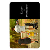 Familie aangepaste foto magneet (Verticaal)