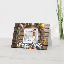 Familie Aangepaste Pasen Collage Foto's Sjabloon