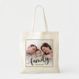 Familie, Aangepaste Volledige foto gemaakt Tote Bag