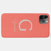 familie, aanpasbare tekst, monogram, bijnaam; Case-Mate iPhone case (Achterkant (horizontaal))