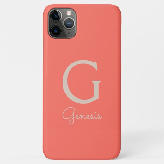 familie, aanpasbare tekst, monogram, bijnaam; Case-Mate iPhone case (Achterkant)