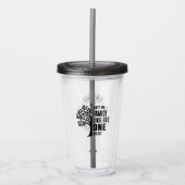 Familie Acryl Drinkbeker (Voorkant)