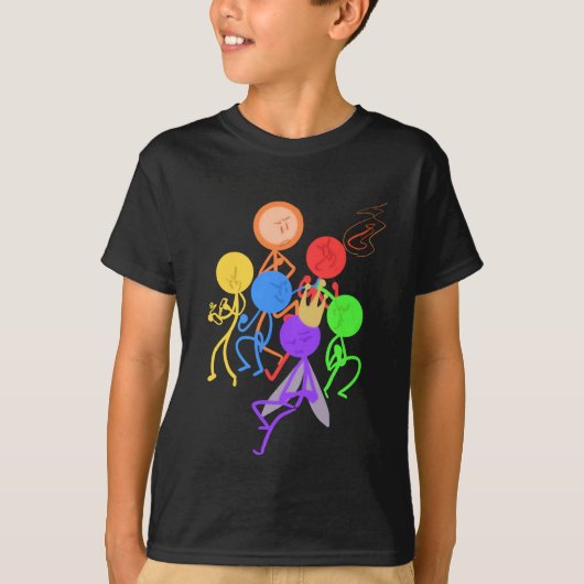 Familie Alan Animation Becker T-shirt (Voorkant)