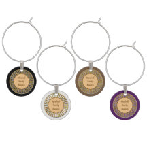 Familie Alle achternaam Elegant Gold Silver