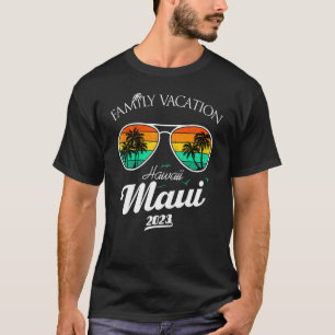 Familie Aloha Maui Familie Vacatie Hawaii Haw T-shirt