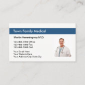 Familie arts foto vervangen afsprakenkaartje (Voorkant)