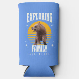 Familie-avontuur verkennen seltzer blikjeskoeler