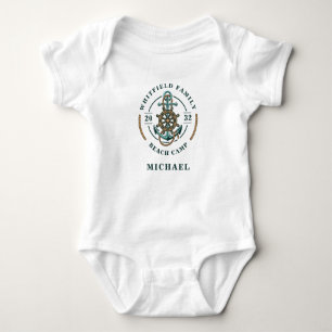 Familie Beach Camp Nautical Family Matching Sailin Romper