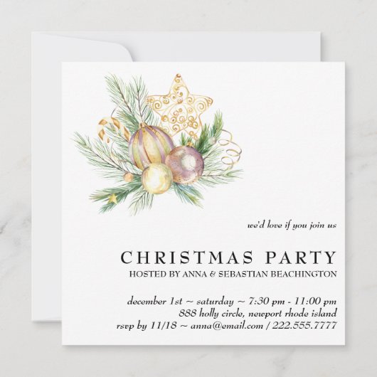 *~* Familie bedrijfs AP20 STAR kerstfeest  Kaart (Achterkant)