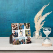 Familie Beste vader ooit Foto Collage Fotoplaat (Insitu)