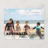 Familie Bestemming Foto Feestdagenkaart (Voorkant)