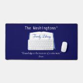 Familie Bibliotheek Bureau Mat Boek Tekening & Cit (Keyboard & Muis)