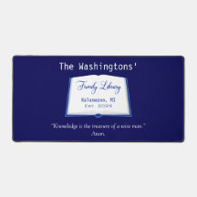 Familie Bibliotheek Bureau Mat Boek Tekening & Cit