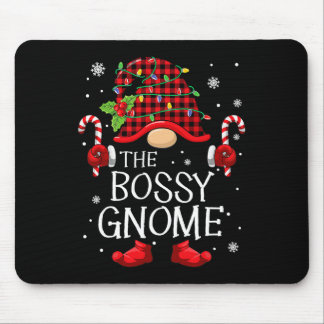 Familie bijpassende groep De Bossy Gnome Kerstmis Muismat