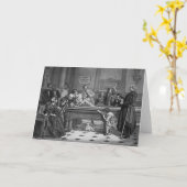 Familie biljart 1891 kaart (Gele Bloem)