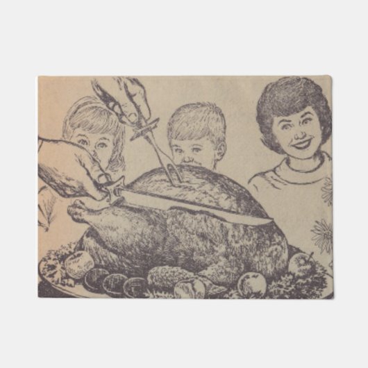  familie — binnendeurmat deurmat (Voorkant)