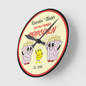 Familie bioscoop met Hot Buttered Popcorn Ronde Klok (Hoek)