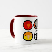 Familie Birb van Utsumi Mok (Voorkant links)