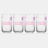 Familie Bloem Mok Blikvorm Glas (Achterkant)