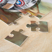 Familie bloemen Collage PM0001 van de liefde Legpuzzel (Zijkant)