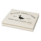  familie Boerderij eendenei kartonnen stempel (Stempel)