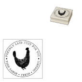  Familie Boerderij Kip Eicirkel Rubberstempel (Gestempeld)