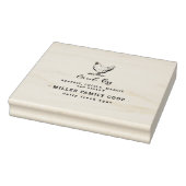Familie Boerderij kippenei karton stempel (Stempel)