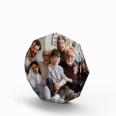 Familie Bonding Moment Acryl Fotoblok (Rechts)